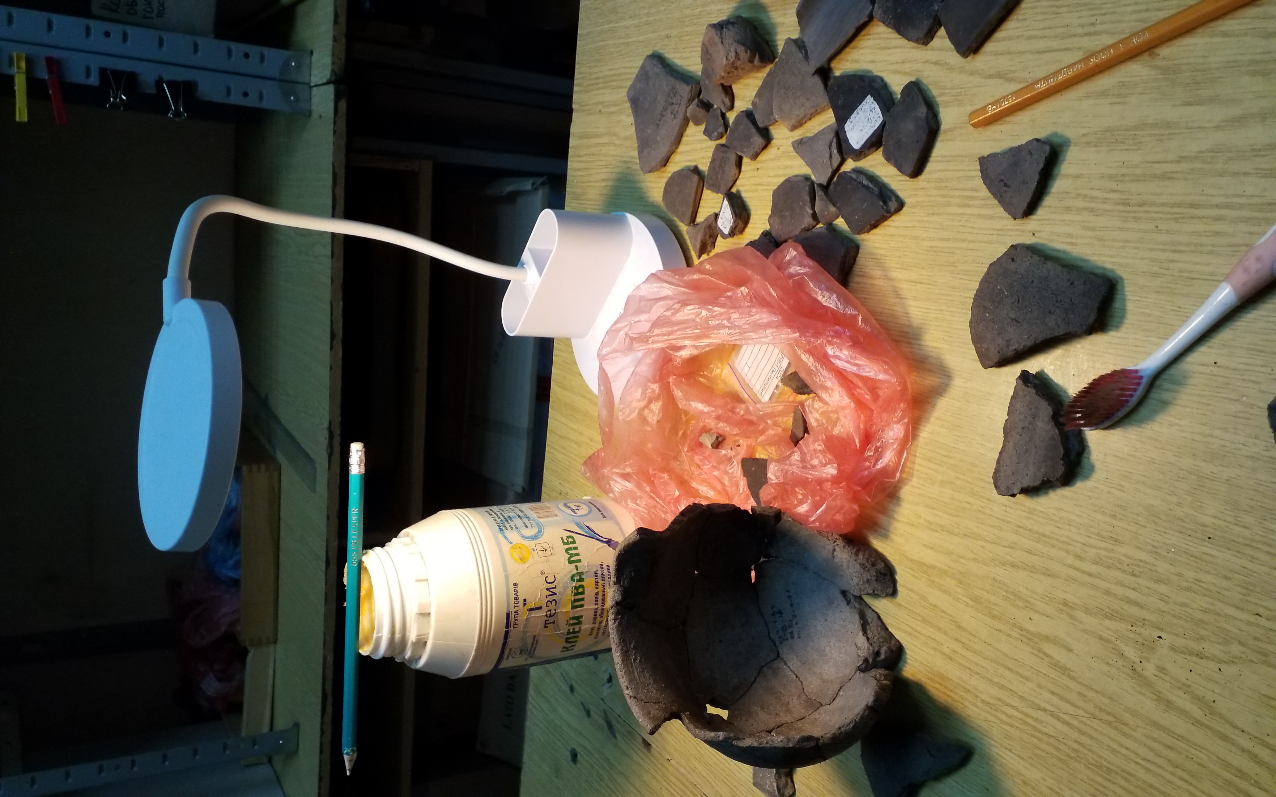 Камеральна обробка кераміки